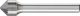 Conical (Included Angle) Burr KSK 6mm Shank KSK 1005/6 C3