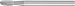 Miniature Burr TRE 3mm Shank - Oval Shape TRE 0307/3 C5