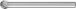 Miniature Burr KUD 3mm Shank - Ball Shape KUD 0403/3 C3 PLUS