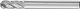 Cylindrical Radius Burr WRC 1/4