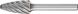 Tree Radius Burr RBF 1/4