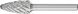 Tree Radius Burr RBF 1/4