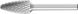 Tree Radius Burr RBF 1/4
