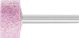 Cylindrical 6mm Aluminium Oxide - Pink - O Hardness ZY2513 6 AR 30 O 5 V