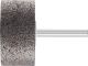 Cylindrical 6mm Aluminium Oxide Mix ADW - Brown - L Hardness ZY5025 6 ADW 24 L 6 B