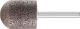 Cylindrical Radius 6mm Aluminium Oxide Mix ADW - Brown - L Hardness WR2532 6 ADW 30 L 6 B