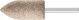 A Shape 6mm Aluminium Oxide Mix ADW - Brown - L Hardness A11 6 ADW 60 L 6 B