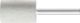 POLIFLEX Mounted Point 6mm shank Polyurethane Type PF ZY 2030/6 CN150 PUR-MH