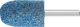 POLIFLEX Mounted Point 8mm shank Polyurethane Type PF WR 3045/8 CU16 PU-STRUC