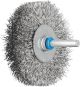 Shaft Mounted Wheel Brush - Crimped Wire - 6mm Shaft RBU 7015/6 INOX 0.30