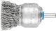 Pencil Brush 6mm Shaft Mounted - Crimped Wire PBU 3029/6 INOX 0.50