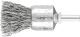Pencil Brush 6mm Shaft Mounted - Crimped STEEL Wire PBU 2020/6 ST 0.50
