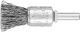 Pencil Brush 6mm Shaft Mounted - Crimped STEEL Wire PBU 1516/6 ST 0.35