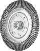 Wheel Brush with Arbor / Threaded Hole RBG - Twist Knot STEEL - Pipeliner RBG 17806/M14 Pipe ST