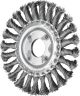 Wheel Brush - Twist Knot STEEL Wire RBG 11512/22.2 ST 0.50