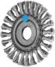 Wheel Brush - Twist Knot INOX Wire RBG 11512/22.2 INOX 0.35