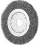 Wheel Brush with Arbor Hole - Crimped STEEL Wire - Suits Bench & Straight Grinders RBU 20016/22.2 ST 0.25