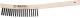 Hand Scratch Brush - STEEL Wire - Wooden Body Long Handle 350mm HBU 40 ST LH 0.35