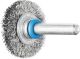 Shaft Mounted Wheel Brush - Crimped Wire - 6mm Shaft RBU 3006/6 INOX 0.20