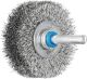 Shaft Mounted Wheel Brush - Crimped Wire - 6mm Shaft RBU 5015/6 INOX 0.20