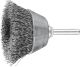 Shaft Mounted Cup Brush - Crimped STEEL Wire - 6mm Shaft Mini Pack TBU 5010/6 ST 0.30