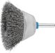 Shaft Mounted Cup Brush - Crimped Wire - 6mm Shaft Mini Pack TBU 5010/6 INOX 0.30