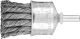 Pencil Brush 6mm Shaft Mounted - Twist Knot STEEL Wire PBG 3030/6 ST 0.50