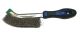 Curved Hand Scratch Brush HBG - Economy - Plastic Handle - 265mm HBG 10 ST PSF Steel