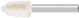 Felt Point 6mm Shank SPK Conical Pointed Shape FK SPK 1018/6M
