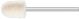 Felt Point 3mm Shank WRC Cylindrical Radius Shape FK WRC 1014/3M