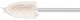 Felt Point 3mm Shank SPK Conical Pointed Shape FK SPK 1018/3M