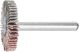 Mounted Flap Wheel Fan Grinder Aluminium Oxide - 6mm Shank F 3005/6 A 80 Grit