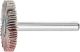 Mounted Flap Wheel Fan Grinder Aluminium Oxide - 6mm Shank F 3005/6 A 120 Grit