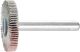Mounted Flap Wheel Fan Grinder Aluminium Oxide - 6mm Shank F 3005/6 A 320 Grit