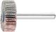 Mounted Flap Wheel Fan Grinder Aluminium Oxide - 6mm Shank F 3010/6 A 120 Grit