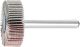 Mounted Flap Wheel Fan Grinder Aluminium Oxide - 6mm Shank F 3010/6 A 240 Grit
