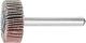 Mounted Flap Wheel Fan Grinder Aluminium Oxide - 6mm Shank F 2510/6 A 80 Grit