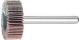 Mounted Flap Wheel Fan Grinder Aluminium Oxide - 6mm Shank F 2510/6 A 180 Grit