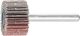 Mounted Flap Wheel Fan Grinder Aluminium Oxide - 6mm Shank F 2515/6 A 120 Grit