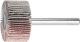 Mounted Flap Wheel Fan Grinder Aluminium Oxide - 6mm Shank F 3015/6 A 120 Grit