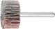 Mounted Flap Wheel Fan Grinder Aluminium Oxide - 6mm Shank F 3015/6 A 150 Grit