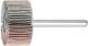 Mounted Flap Wheel Fan Grinder Aluminium Oxide - 6mm Shank F 3015/6 A 320 Grit