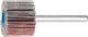 Mounted Flap Wheel Fan Grinder Aluminium Oxide - 6mm Shank F 2520/6 A 120 Grit
