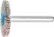 Mounted Flap Wheel Fan Grinder Aluminium Oxide - 6mm Shank F 3003/6 A 180 Grit