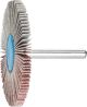 Mounted Flap Wheel Fan Grinder Aluminium Oxide - 6mm Shank F 6005/6 A 80 Grit