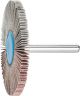 Mounted Flap Wheel Fan Grinder Aluminium Oxide - 6mm Shank F 6005/6 A 150 Grit