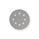 Paper Velcro Discs - Aluminium Oxide - 125mm 8 Hole - BULK Pack - 600 Grit