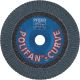 POLIFAN Flap Disc SGP Zirconia - STEEL / INOX PFR 180 Z 40 SGP-CURVE L