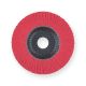 POLIFAN STRONG - Flap Discs Premium SG COOL Ceramic STEELOX - STEEL / INOX Stainless Steel 125mm 40 Grit