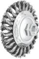 Flared Cup Brushes KBG - Twist Knot STEEL Wire